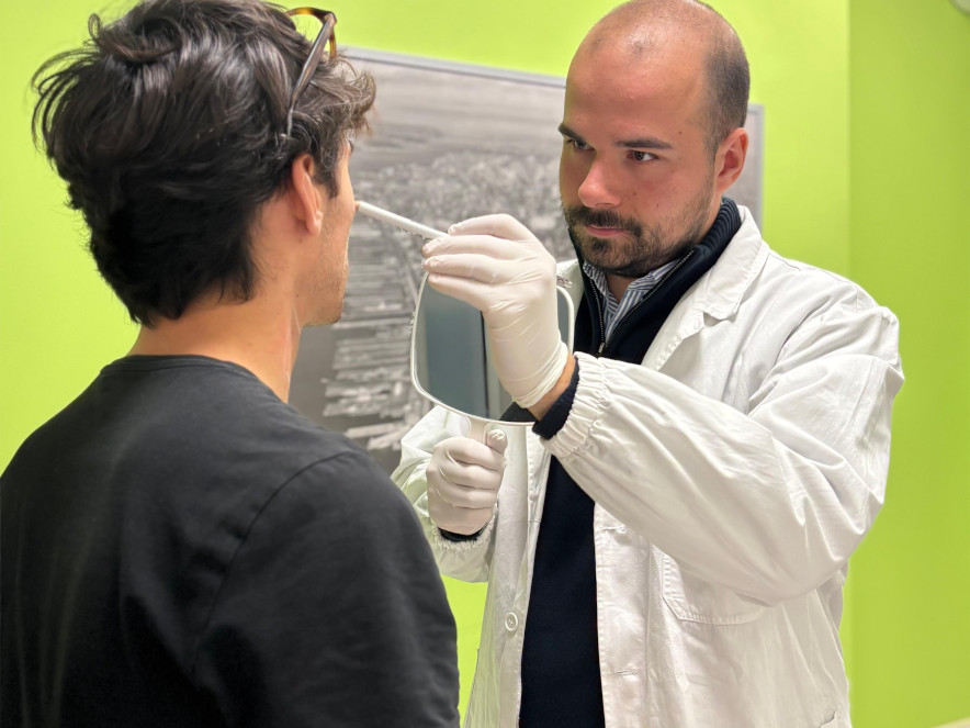 Dettaglio trattamento di medicina estetica