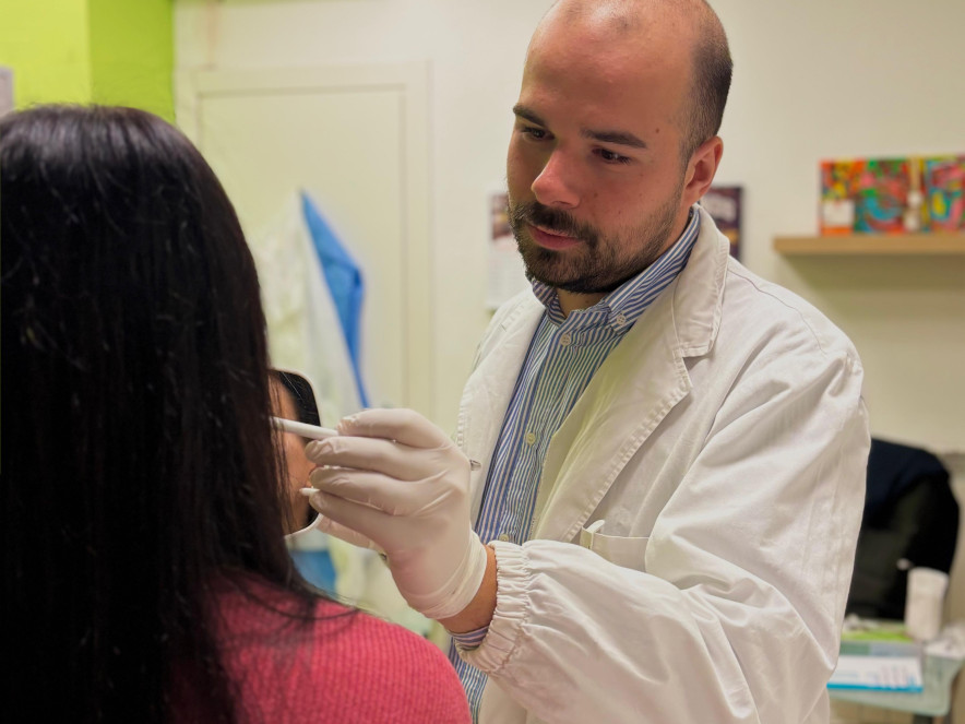 Valutazione del volto prima del trattamento